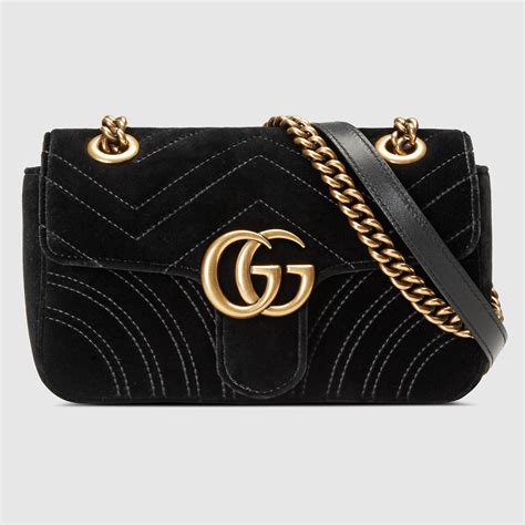 gucci velvet marmont bag replica|gucci denim marmont bag.